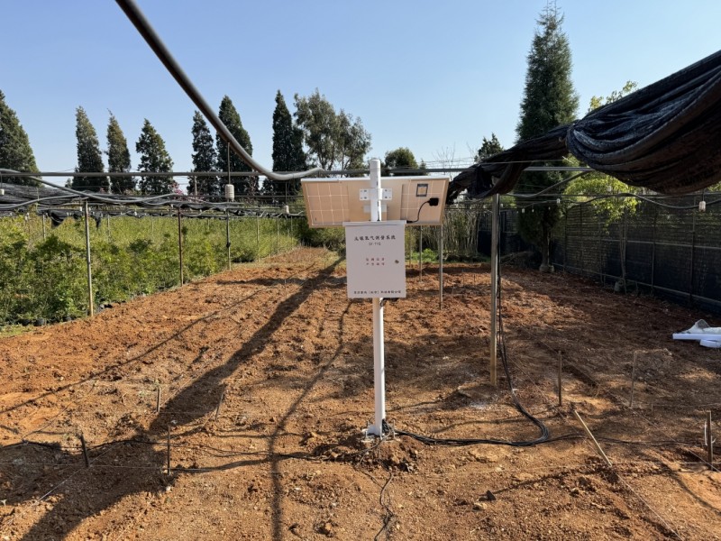昆明理工大学土壤氧气自动监测系统安装验收！
